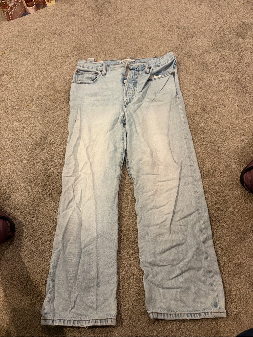 Levi's women’s Ribcage Straight Jeans 30